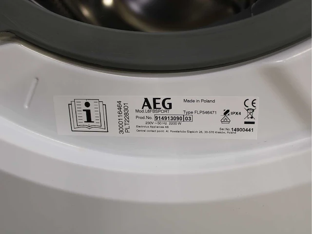 Aeg 6000 series | lavamat prosense technology wasmachine & aeg 8000 series | lavatherm absolutecare system wasdroger - afbeelding 5 van  8