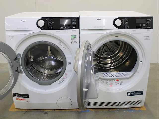 Aeg 6000 series | lavamat prosense technology wasmachine & aeg 8000 series | lavatherm absolutecare system wasdroger - afbeelding 2 van  8