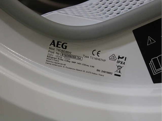 Aeg 6000 series | lavamat prosense technology wasmachine & aeg 8000 series | lavatherm absolutecare system wasdroger - afbeelding 8 van  8
