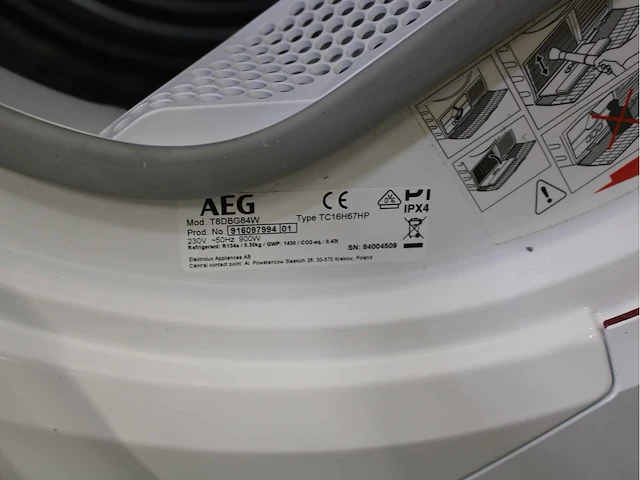 Aeg 6000 series | lavamat prosense technology wasmachine & aeg 8000 series | lavatherm absolutecare system wasdroger - afbeelding 8 van  8