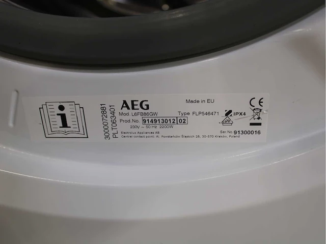 Aeg 6000 series | lavamat prosense technology wasmachines & aeg 6000 series | lavatherm prosense technology wasdrogers - afbeelding 5 van  8