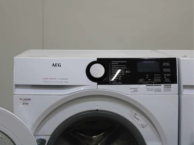 Aeg 6000 series | lavamat prosense technology wasmachines & aeg 6000 series | lavatherm prosense technology wasdrogers - afbeelding 3 van  8