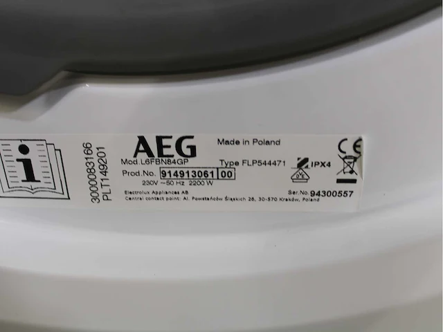 Aeg 6000 series | lavamat prosense technology wasmachines & aeg 6000 series | lavatherm prosense technology wasdrogers - afbeelding 5 van  8