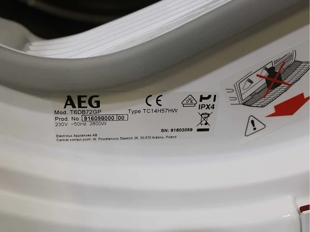 Aeg 6000 series | lavamat prosense technology wasmachines & aeg 6000 series | lavatherm prosense technology wasdrogers - afbeelding 8 van  8
