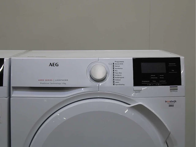 Aeg 6000 series | lavamat prosense technology wasmachines & aeg 6000 series | lavatherm prosense technology wasdrogers - afbeelding 6 van  8