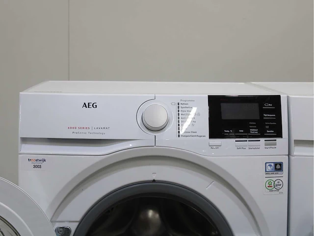 Aeg 6000 series | lavamat prosense technology wasmachines & aeg 7000 series | lavatherm sensidry technology wasdrogers - afbeelding 3 van  8