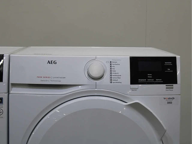 Aeg 6000 series | lavamat prosense technology wasmachines & aeg 7000 series | lavatherm sensidry technology wasdrogers - afbeelding 6 van  8