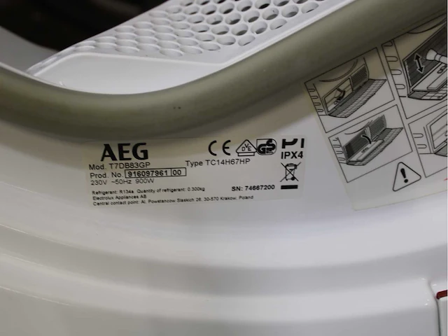 Aeg 6000 series | lavamat prosense technology wasmachines & aeg 7000 series | lavatherm sensidry technology wasdrogers - afbeelding 8 van  8
