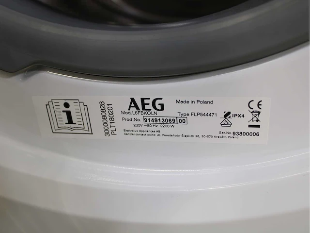 Aeg 6000 series | lavamat prosense technology wasmachines & aeg 7000 series | lavatherm sensidry technology wasdrogers - afbeelding 5 van  8