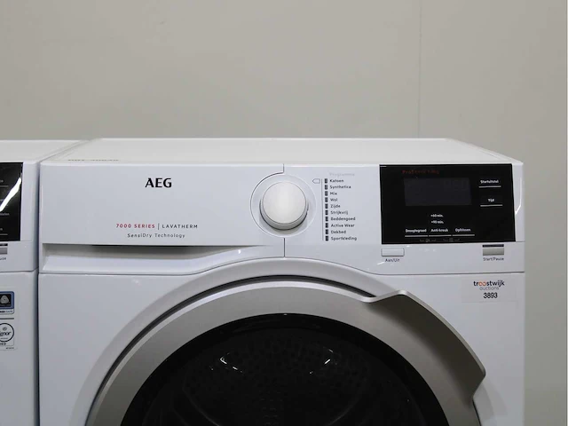 Aeg 6000 series | lavamat prosense technology wasmachines & aeg 7000 series | lavatherm sensidry technology wasdrogers - afbeelding 6 van  8