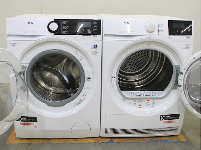 Aeg 6000 series | lavamat prosense technology wasmachines & aeg 8000 series | lavatherm absolutecare system wasdrogers - afbeelding 2 van  8