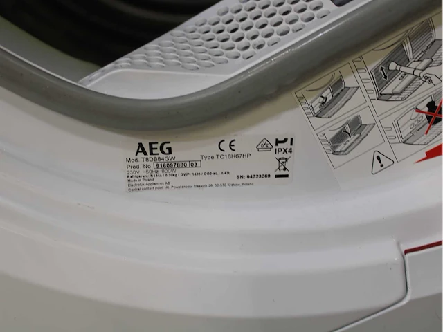 Aeg 6000 series | lavamat prosense technology wasmachines & aeg 8000 series | lavatherm absolutecare system wasdrogers - afbeelding 8 van  8