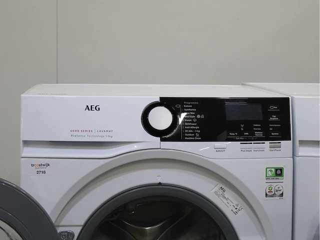 Aeg 6000 series | lavamat prosense technology wasmachines & aeg 8000 series | lavatherm absolutecare system wasdrogers - afbeelding 3 van  8