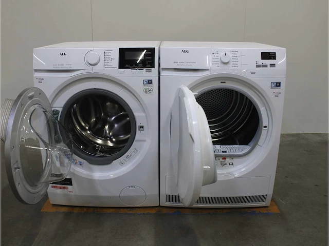 Aeg 6000 series | lavamat prosense technology wasmachines & aeg 8000 series | lavatherm absolutecare system wasdrogers - afbeelding 2 van  8