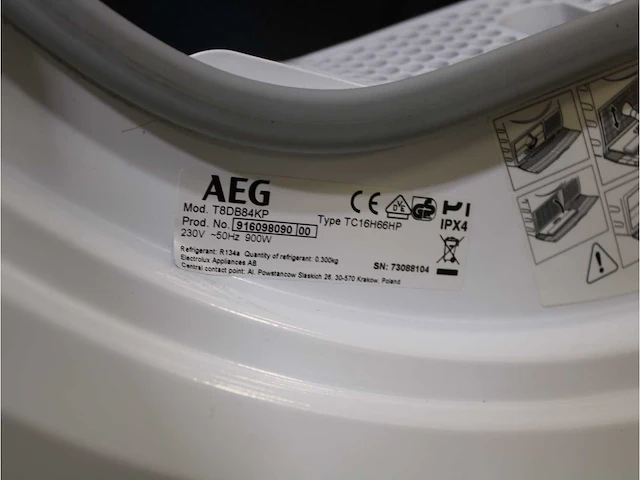 Aeg 6000 series | lavamat prosense technology wasmachines & aeg 8000 series | lavatherm absolutecare system wasdrogers - afbeelding 8 van  8