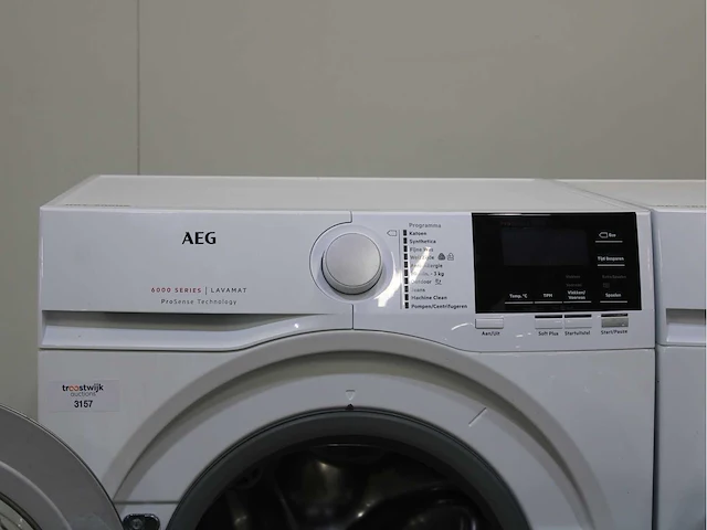 Aeg 6000 series | lavamat prosense technology wasmachines & aeg 8000 series | lavatherm absolutecare system wasdrogers - afbeelding 3 van  8