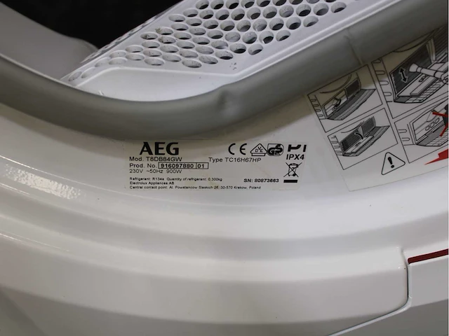Aeg 6000 series | lavamat prosense technology wasmachines & aeg 8000 series | lavatherm absolutecare system wasdrogers - afbeelding 8 van  8