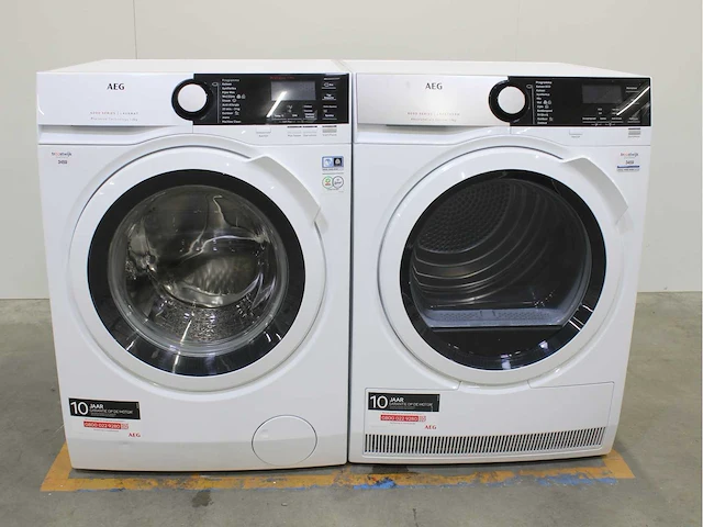 Aeg 6000 series | lavamat prosense technology wasmachines & aeg 8000 series | lavatherm absolutecare system wasdrogers - afbeelding 1 van  6