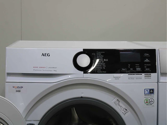 Aeg 6000 series | lavamat prosense technology wasmachines & aeg 8000 series | lavatherm absolutecare system wasdrogers - afbeelding 3 van  6