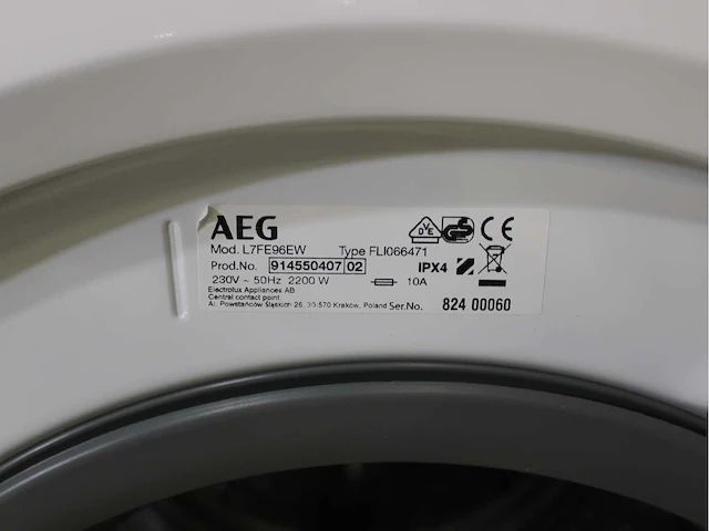 Aeg 6000 series | lavamat prosense technology wasmachines & aeg 8000 series | lavatherm absolutecare system wasdrogers - afbeelding 5 van  6