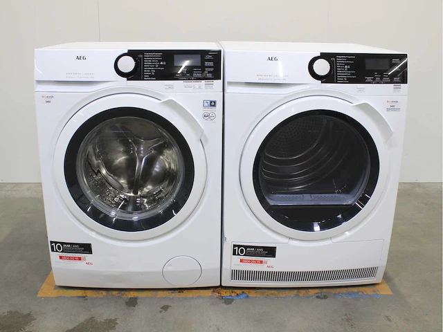 Aeg 6000 series | lavamat prosense technology wasmachines & aeg 8000 series | lavatherm absolutecare system wasdrogers - afbeelding 1 van  8