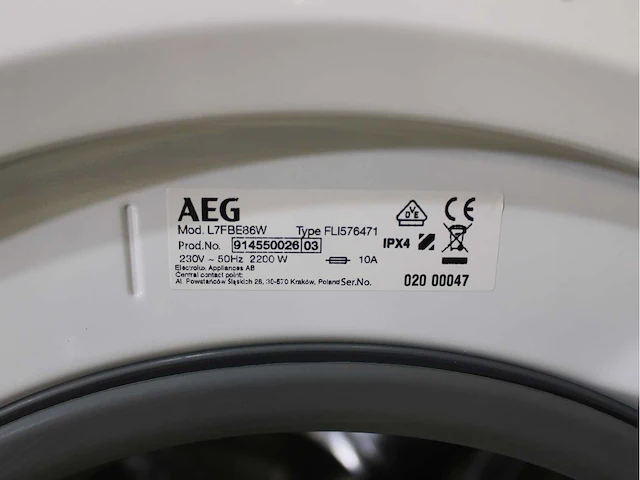 Aeg 6000 series | lavamat prosense technology wasmachines & aeg 8000 series | lavatherm absolutecare system wasdrogers - afbeelding 5 van  8