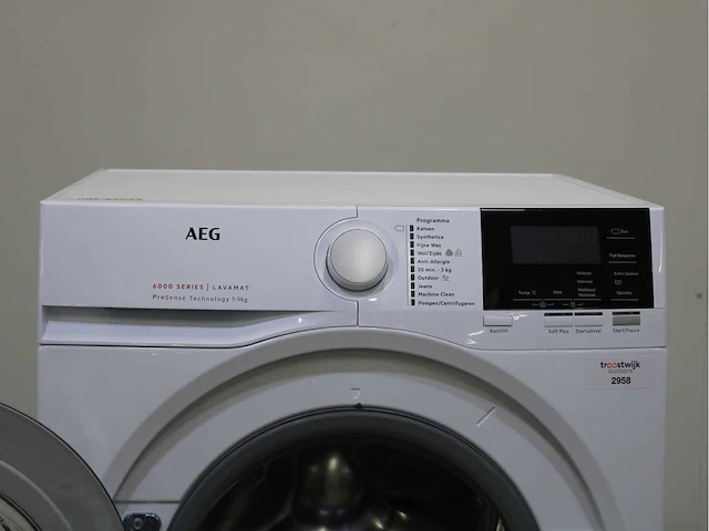 Aeg 6000 series | lavamat prosense technology wasmachines - afbeelding 3 van  6