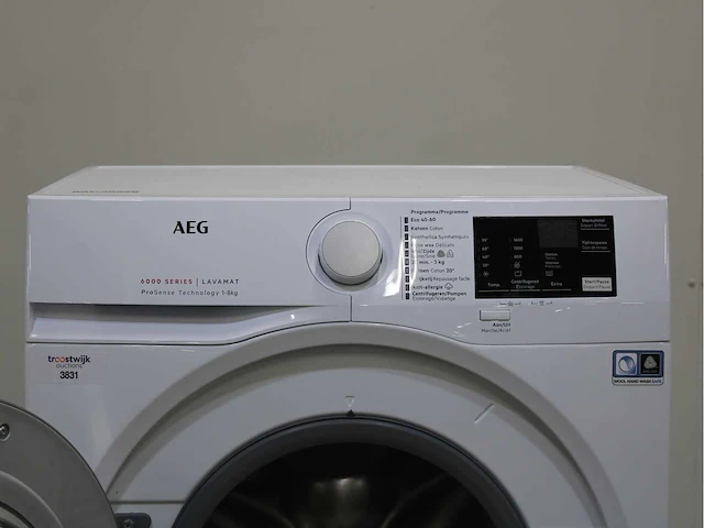 Aeg 6000 series | lavamat prosense technology wasmachines - afbeelding 3 van  6