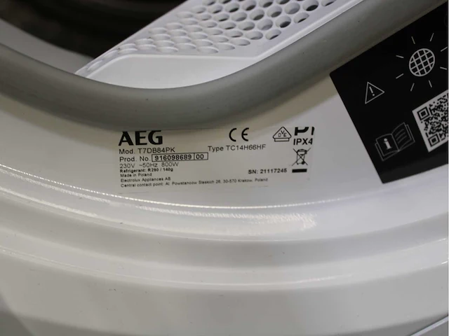 Aeg 6000 series | prosense exclusiv wasmachine & aeg 7000 series | lavatherm sensidry technology wasdroger - afbeelding 8 van  8