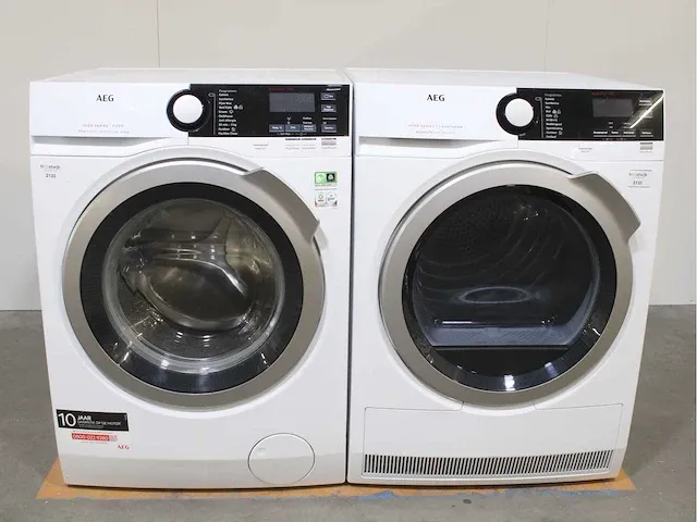 Aeg 7000 series | kombi dualsense technology wasmachine & aeg 8000 series | lavatherm absolutecare system droger - afbeelding 1 van  8