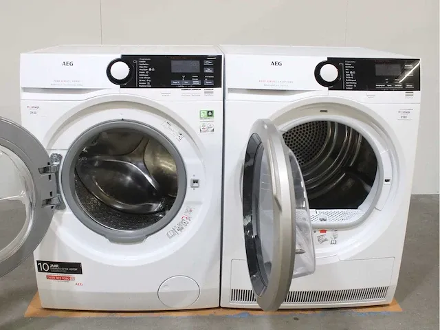 Aeg 7000 series | kombi dualsense technology wasmachine & aeg 8000 series | lavatherm absolutecare system droger - afbeelding 2 van  8