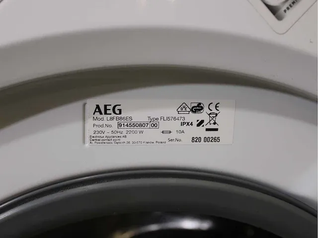 Aeg 7000 series | kombi dualsense technology wasmachine & aeg 8000 series | lavatherm absolutecare system droger - afbeelding 5 van  8