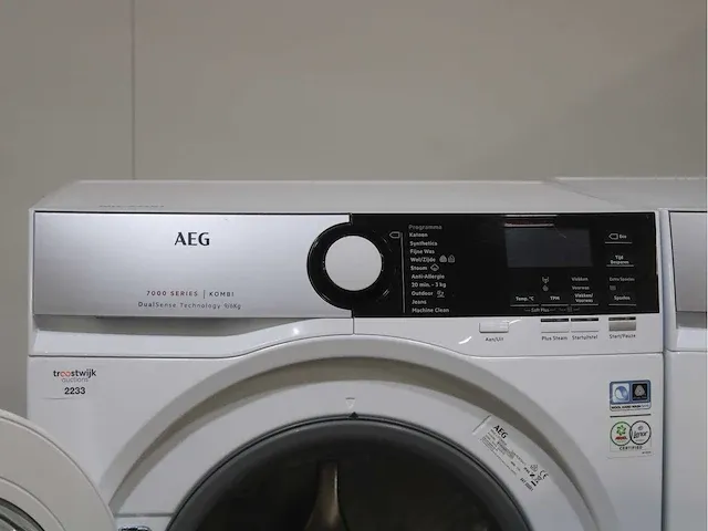 Aeg 7000 series | kombi dualsense technology wasmachine & aeg 8000 series | lavatherm absolutecare system droger - afbeelding 3 van  8