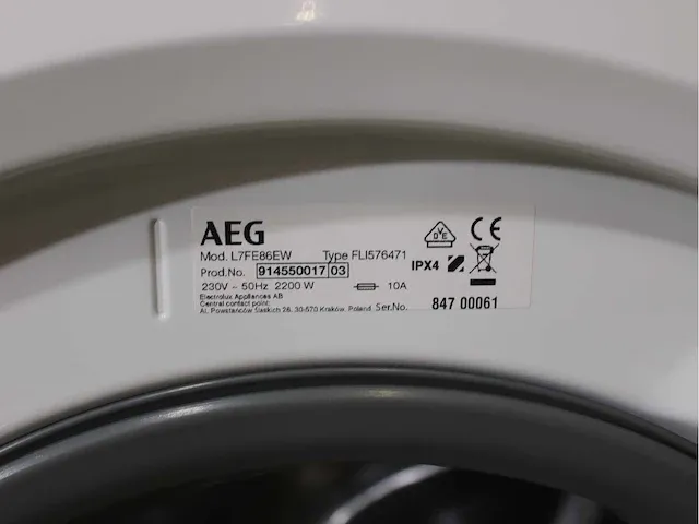 Aeg 7000 series | kombi dualsense technology wasmachine & aeg 8000 series | lavatherm absolutecare system droger - afbeelding 5 van  8