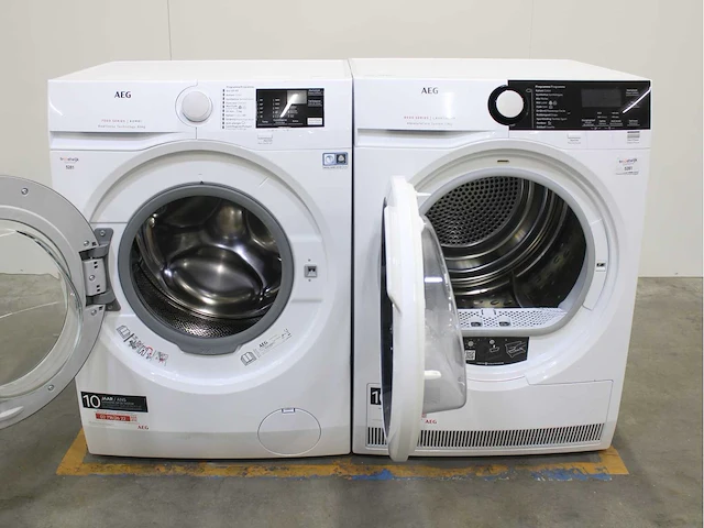 Aeg 7000 series | kombi dualsense technology wasmachine & aeg 8000 series | lavatherm absolutecare system wasdroger - afbeelding 2 van  8
