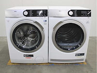 Aeg 7000 series | lavamat prosteam technology autodose wasmachine & aeg 9000 series | lavatherm fiberpro system 3dscan technology wasdroger - afbeelding 1 van  8