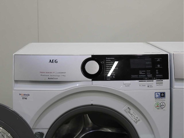 Aeg 7000 series | lavamat prosteam technology autodose wasmachine & aeg 9000 series | lavatherm fiberpro system 3dscan technology wasdroger - afbeelding 3 van  8
