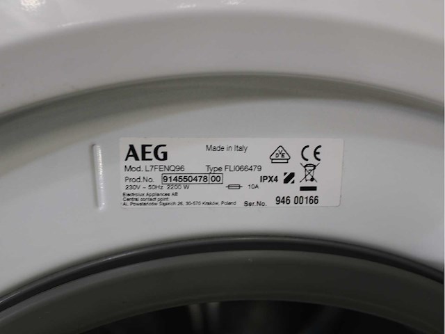 Aeg 7000 series | lavamat prosteam technology autodose wasmachine & aeg 9000 series | lavatherm fiberpro system 3dscan technology wasdroger - afbeelding 5 van  8
