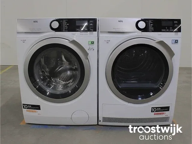 Aeg 7000 series lavamat prosteam technology wasmachine & aeg 8000 series absolutecare system droger - afbeelding 1 van  8