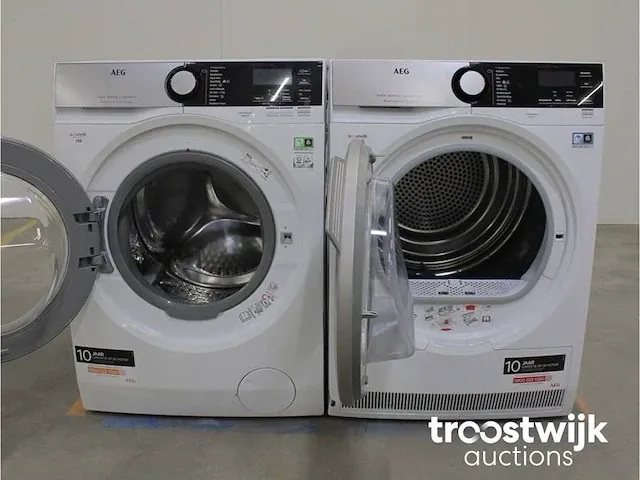 Aeg 7000 series lavamat prosteam technology wasmachine & aeg 8000 series absolutecare system droger - afbeelding 2 van  8