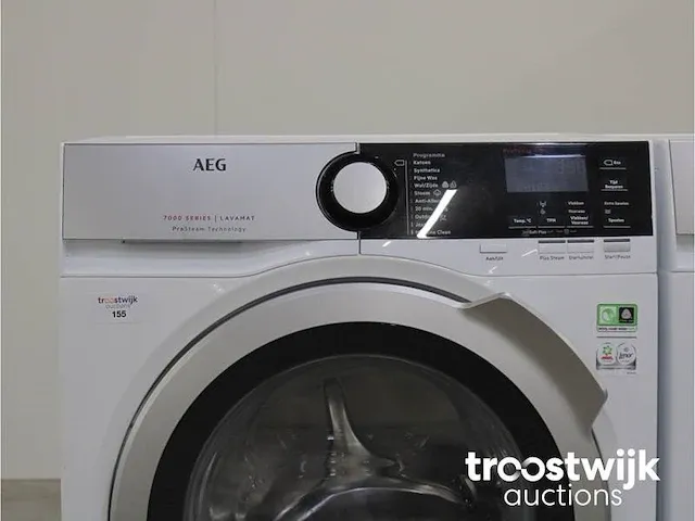 Aeg 7000 series lavamat prosteam technology wasmachine & aeg 8000 series absolutecare system droger - afbeelding 3 van  8