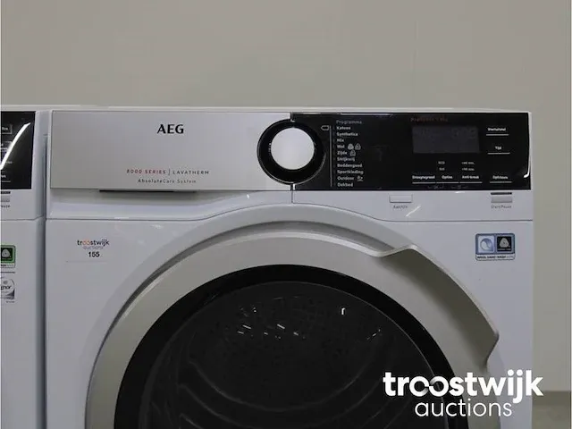Aeg 7000 series lavamat prosteam technology wasmachine & aeg 8000 series absolutecare system droger - afbeelding 4 van  8