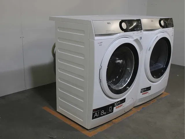 Aeg 7000 series | lavamat prosteam technology wasmachine & aeg 8000 series | lavatherm absolutecare system droger - afbeelding 4 van  8
