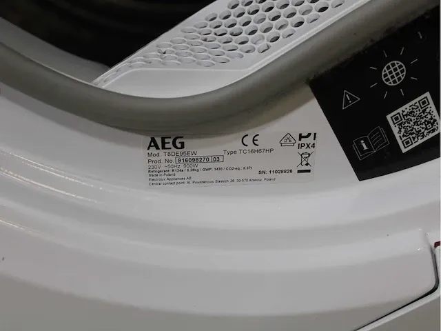Aeg 7000 series | lavamat prosteam technology wasmachine & aeg 8000 series | lavatherm absolutecare system droger - afbeelding 8 van  8