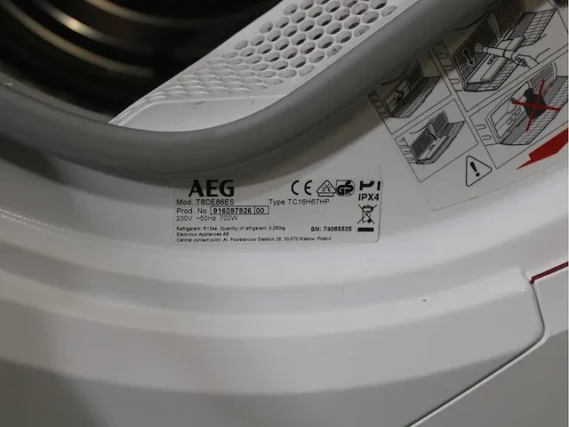Aeg 7000 series | lavamat prosteam technology wasmachine & aeg 8000 series | lavatherm absolutecare system droger - afbeelding 8 van  8