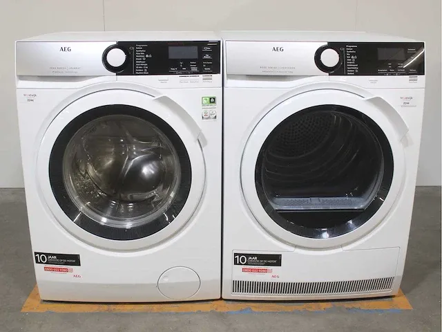 Aeg 7000 series | lavamat prosteam technology wasmachine & aeg 8000 series | lavatherm absolutecare system droger - afbeelding 1 van  8