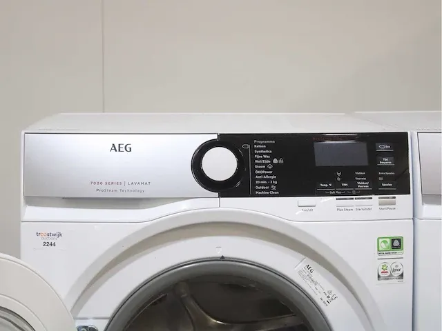 Aeg 7000 series | lavamat prosteam technology wasmachine & aeg 8000 series | lavatherm absolutecare system droger - afbeelding 3 van  8