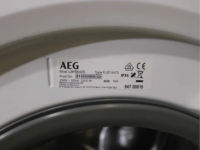 Aeg 7000 series | lavamat prosteam technology wasmachine & aeg 8000 series | lavatherm absolutecare system droger - afbeelding 5 van  8