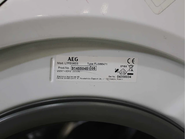 Aeg 7000 series | lavamat prosteam technology wasmachine & aeg 8000 series | lavatherm absolutecare system wasdroger - afbeelding 5 van  8