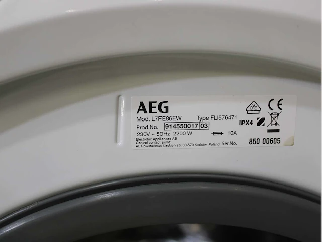 Aeg 7000 series | lavamat prosteam technology wasmachine & aeg 8000 series | lavatherm absolutecare system wasdroger - afbeelding 5 van  8